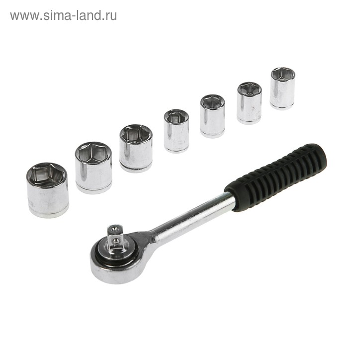 Набор сменных головок Top Tools, 3/8", 8 шт. - Фото 1