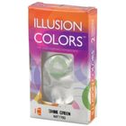 Цветные контактные линзы Illusion Colors Elegance - Violet, -6.0/8,6, в наборе 2шт - Фото 1