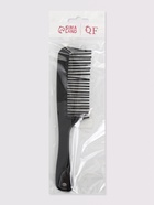 Расчёска двухрядная, 21×4.5 (±1) см, чёрная - Фото 4