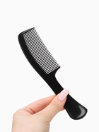 Расчёска, 19 (±1) × 4.5 см, чёрная - Фото 2