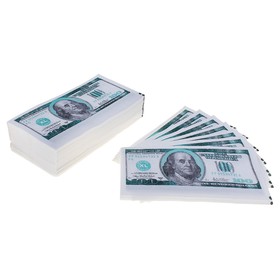 Набор сувенирных салфеток '100 долларов', 2-х слойные, 25 листов, 33х33 см