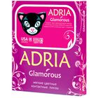 Цветные контактные линзы Adria Glamorous - Brown, -2.0/8,6, в наборе 2шт - Фото 1