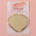 Зеркало складное, 6 × 7 см, цвет золотистый - Фото 2