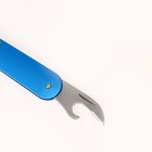 Набор туриста 5в1: нож, ложка, вилка, открывалка, пилка - Фото 5