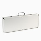 Покер в металлическом кейсе (2 колоды, фишки 500 шт. б/номинала, 5 кубиков), 20.5×56 см - Фото 3