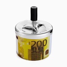 Пепельница для дома бездымная «200 евро», для сигарет и стиков, 12.5×9 см - Фото 2