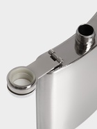 Фляжка Мастер К, 180 мл, подарочная, армейская, 6 oz, нержавеющая сталь, серебристая - Фото 5