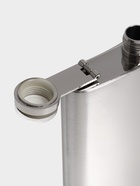 Фляжка Мастер К, 240 мл, подарочная, армейская, 8 oz, нержавеющая сталь, серебристая - Фото 4