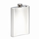 Фляжка Мастер К, 300 мл, подарочная, армейская, 10 oz, нержавеющая сталь, серебристая - Фото 3
