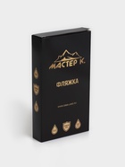 Фляжка Мастер К, 300 мл, подарочная, армейская, 10 oz, нержавеющая сталь, серебристая - Фото 7