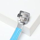 Станок для педикюра, со сменными лезвиями, 14 см, PVC - чехол, МИКС - Фото 5
