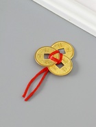 Подвеска 3 монеты денежные, d=2.5 см, под золото - Фото 2