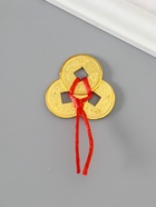 Подвеска 3 монеты денежные, d=2.5 см, под золото - Фото 3