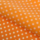 Бумага упаковочная тишью "Горох", оранжевый, 50 см х 66 см - Фото 1