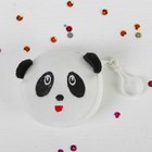 Мягкий кошелёк «Панда», на карабине, чёрные ушки - Фото 1