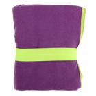 Спортивное полотенце ONLITOP, размер 80х130 см, фиолетовый, 200 г/м2 - Фото 2