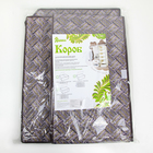 Короб стеллажный для хранения с крышкой «Клетка», 60×40×30 см, цвет серо-коричневый - Фото 3