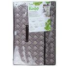 Короб стеллажный для хранения с крышкой «Клетка», 60×40×30 см, цвет серо-коричневый - Фото 6