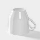 Кружка Добрушский завод «Школьная. Бельё», 250 мл, фарфор, белая - Фото 5