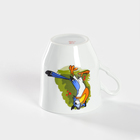 Кружка детская Добрушский завод «Лесовичок», 250 мл, фарфор, белая, рисунок МИКС - Фото 3