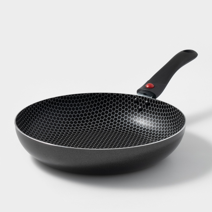 Сковорода Forever, d=26 см, съёмная ручка, антипригарное покрытие, алюминий, чёрная - Фото 1