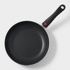 Сковорода Forever, d=26 см, съёмная ручка, антипригарное покрытие, алюминий, чёрная - Фото 2