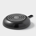 Сковорода Forever, d=26 см, съёмная ручка, антипригарное покрытие, алюминий, чёрная - Фото 3