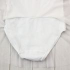 Купальник гимнастический с юбкой для девочки, рост 134 см, цвет белый Г 3.03 - Фото 8