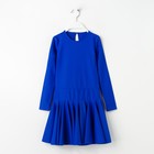 Платье спортивное для девочки, рост 116 см, цвет синий Р 2.4 - Фото 1