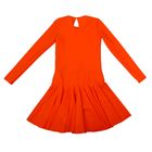 Платье спортивное для девочки, рост 134, цвет оранжевый Р 2.4 - Фото 3