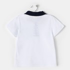 Футболка для мальчика "Мегаполис", рост 128 см (64), цвет белый ПДК428090 - Фото 3