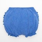 Трусы-шорты для девочки «Полевые цветы», рост 74 см (48), цвет голубой - Фото 4