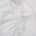 Купальник гимнастический с юбкой для девочки, рост 146 см, цвет белый Г 11.3 - Фото 4