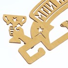 Медальница «Мои награды», золотой цвет, 29 см × 9,5 см - Фото 9