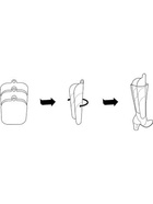 Формодержатель для обуви 40×28×0.2, чёрный - Фото 5