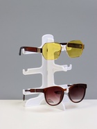 Подставка под очки 3 места, 16×14.5×20 см, белая - Фото 8