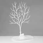 Подставка для украшений «Олень», 25×15×41 см, прямоугольное основание, белая - Фото 2