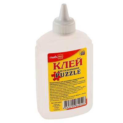 Клей для пазлов, с дозатором