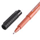 Набор ручек капиллярных 4 штуки (линеры S, F, M; кисть B), Faber-Castell PITT® Artist Pen, цвет кровово-красный - Фото 4