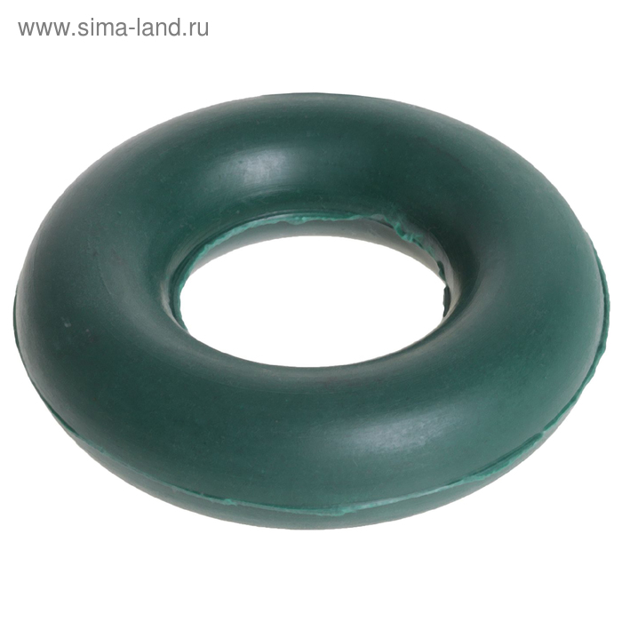 Эспандер-кольцо кистевой резиновый ЭРК-30 кг, цвет зелёный - Фото 1