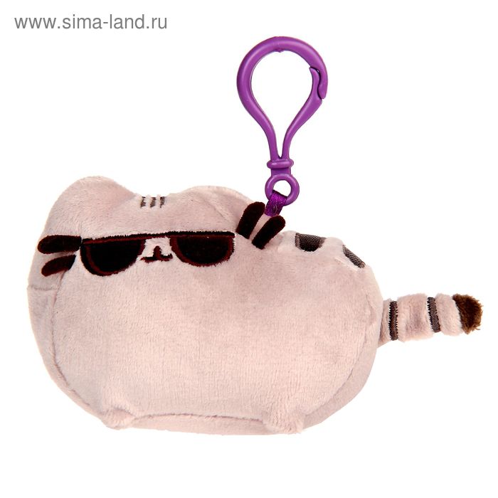 Мягкая игрушка-брелок "Кошка Pusheen", 9 см - Фото 1