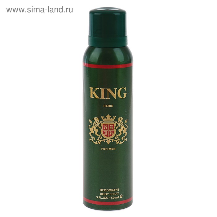 Дезодорант King, мужской, 150 мл - Фото 1