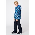 Комплект для мальчика (куртка и полукомбинезон), рост 104 см, цвет синий MS17201 - Фото 1