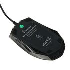 Мышь Smartbuy RUSH 710, игровая, оптическая, проводная, 2400 dpi, с подсветкой, черная - Фото 5