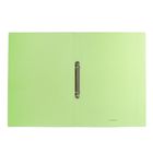 Папка на 2 кольцах А4, 24мм Erich Krause Glance Neon, пластиковая, толщина 500мкм, тиснение - диагональ, вместимость до 100 листов, микс - Фото 2