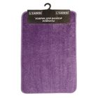 Набор ковриков для ванной 2 шт EKOTREND, цвет лиловый 100х60 см - Фото 1