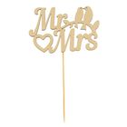Топпер деревянный "Мистер и Миссис" - Фото 2