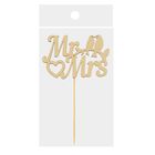 Топпер деревянный "Мистер и Миссис" - Фото 3