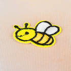 Термоаппликация «Пчёлка», 3,8 × 3 см, цвет жёлтый - Фото 2