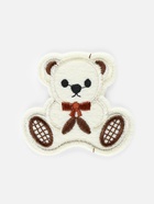 Термоаппликация «Мишка с бантиком», 5.5×6 см, бежевая - Фото 3